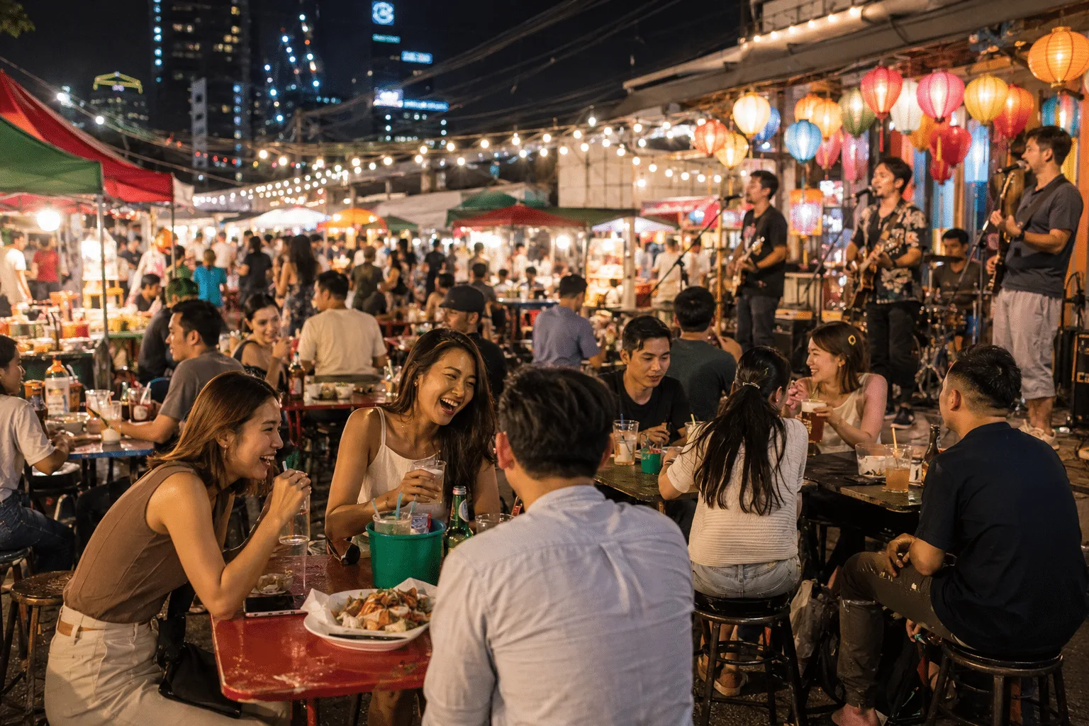 Nocny Market Bangkok z AsiaTrop.pl