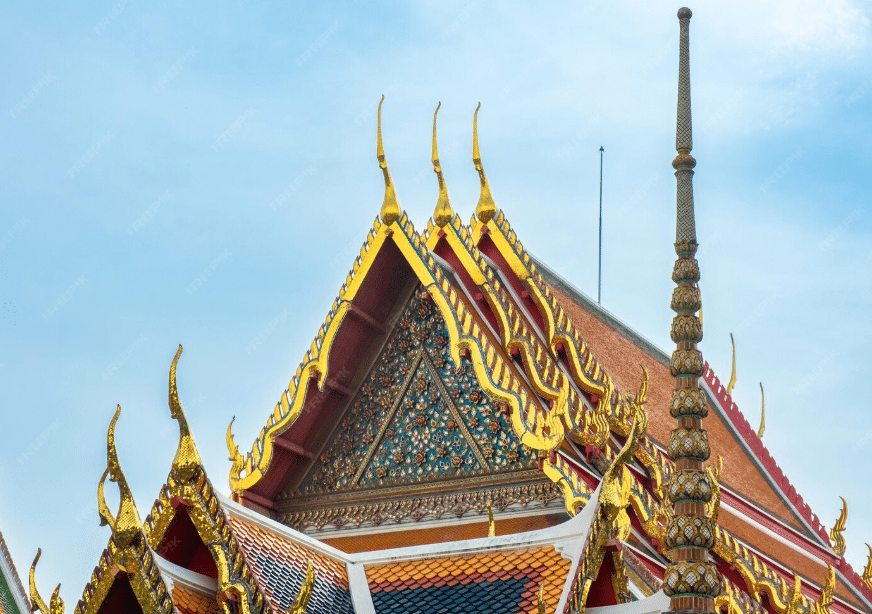 Wat Pho Bangkok i leżący Budda