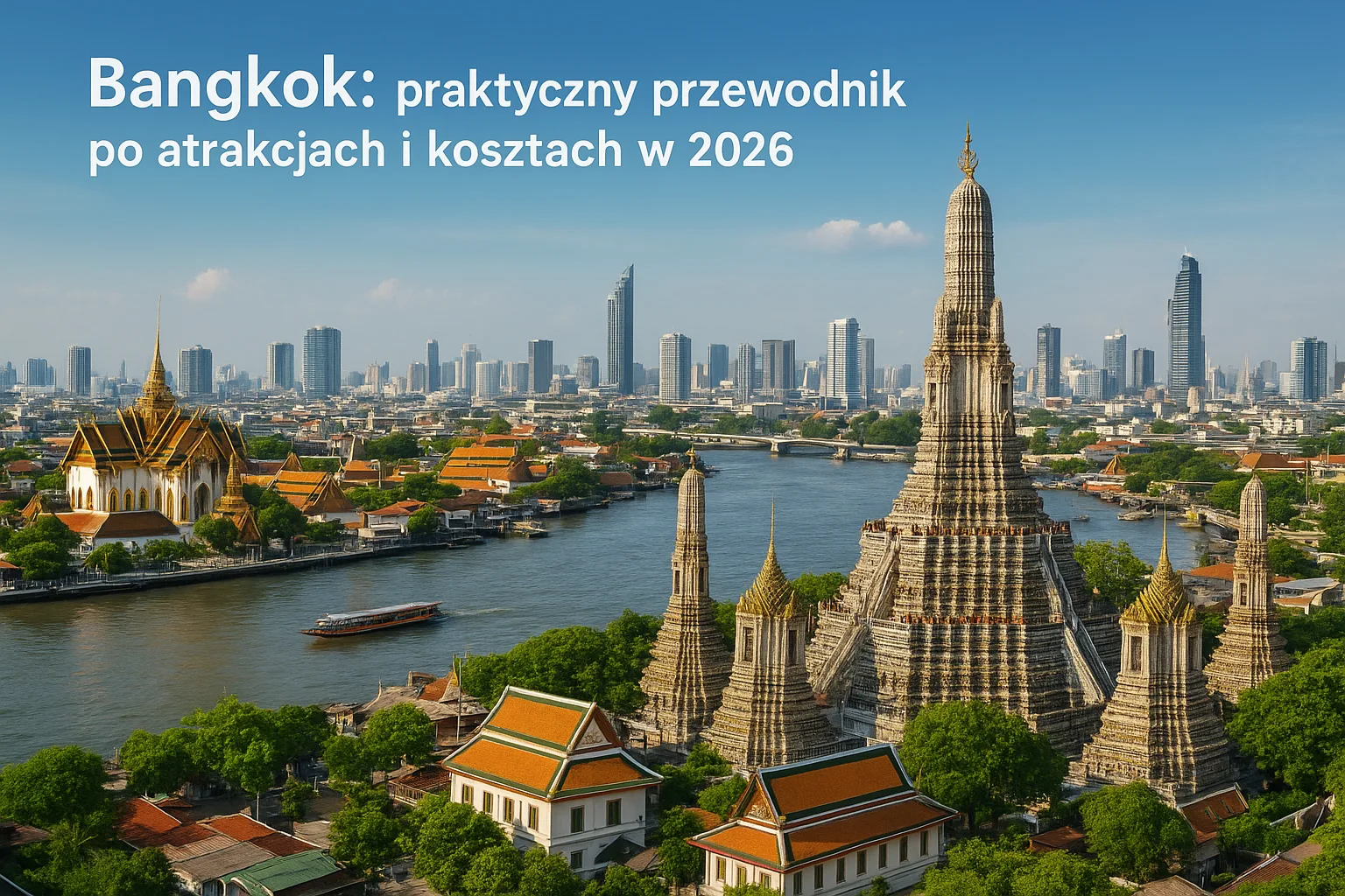 Bangkok: praktyczny przewodnik po atrakcjach i kosztach w 2026