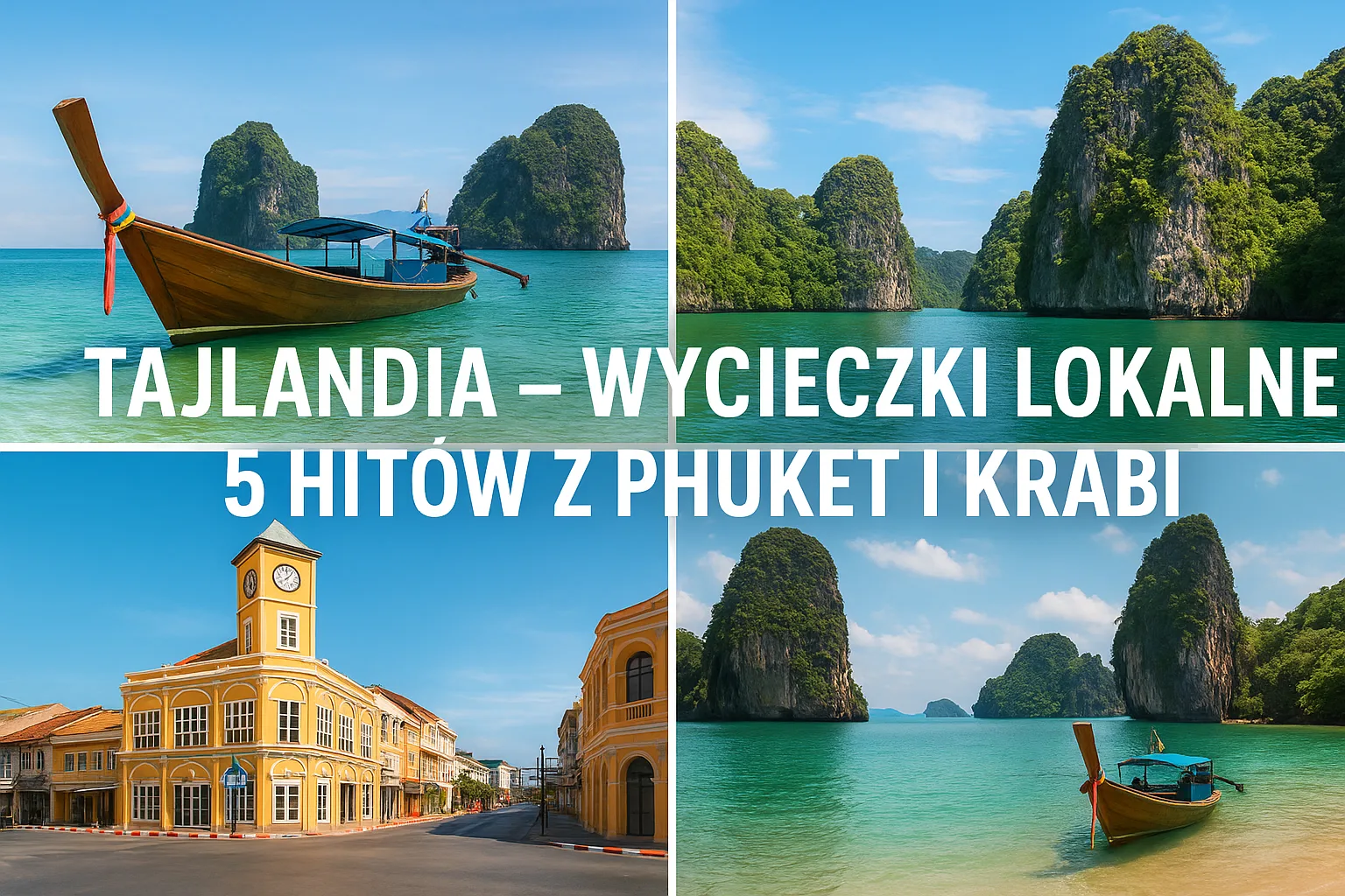 Tajlandia – wycieczki lokalne: 5 hitów z Phuket i Krabi