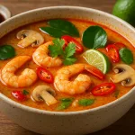 Tom yum Wikipedia: pochodzenie, składniki i warianty zupy