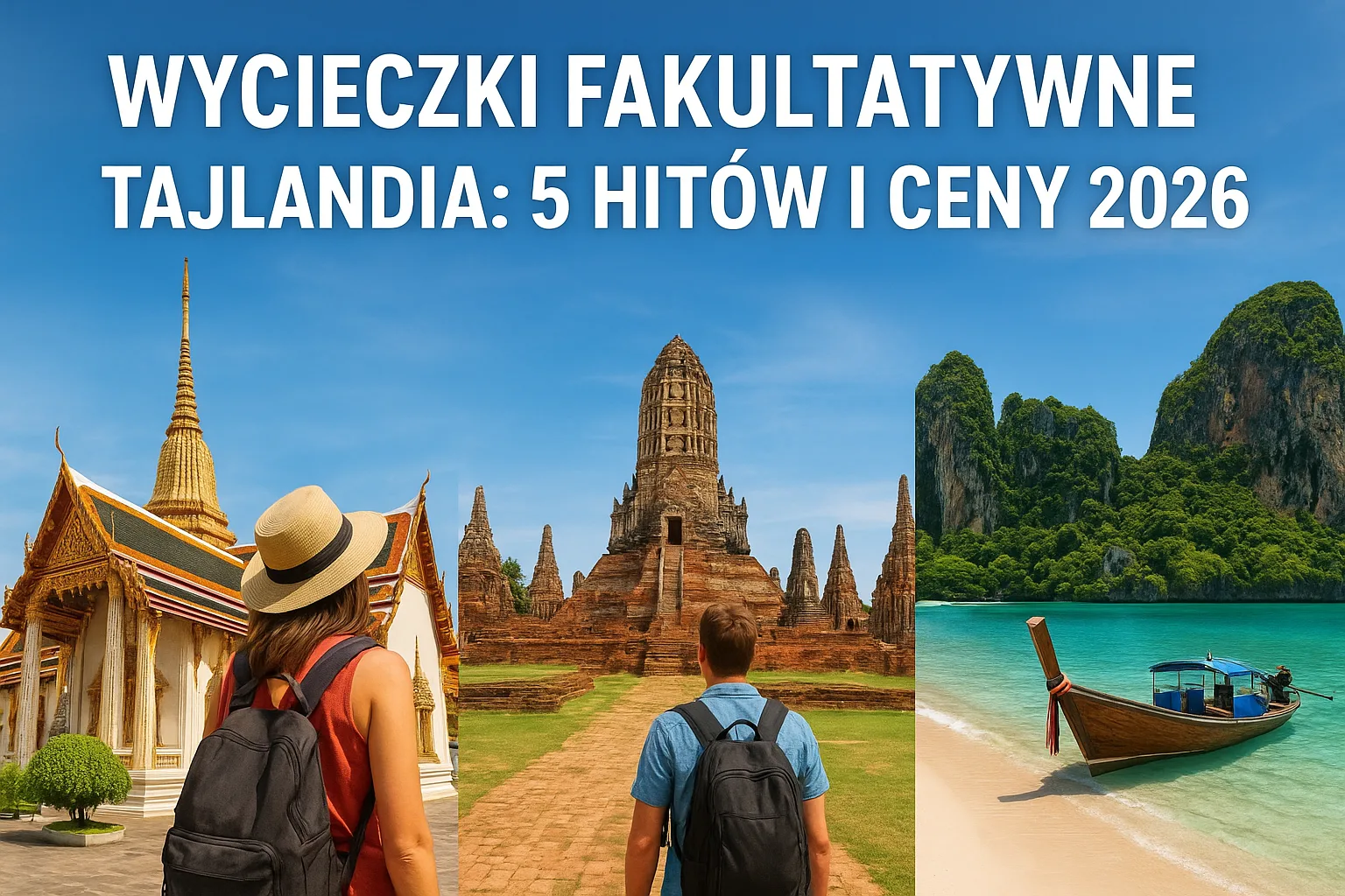 Wycieczki fakultatywne Tajlandia: 5 hitów i ceny 2026