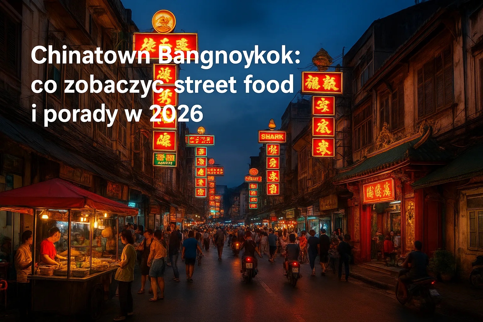 Chinatown Bangkok: co zobaczyć, street food i porady w 2026