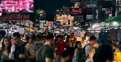 Khao San Road w Bangkoku - wycieczka do Tajlandii