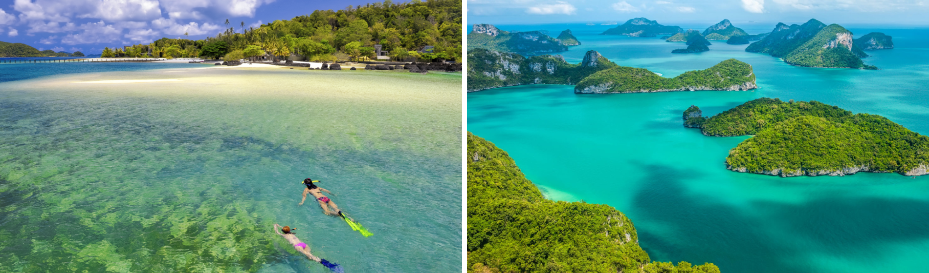 Rajskie wyspy Tajlandii