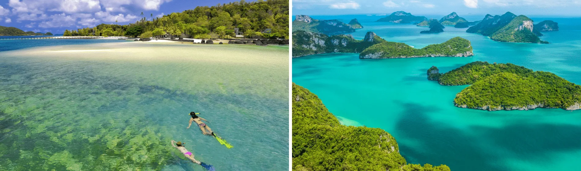 Rajskie wyspy Tajlandii