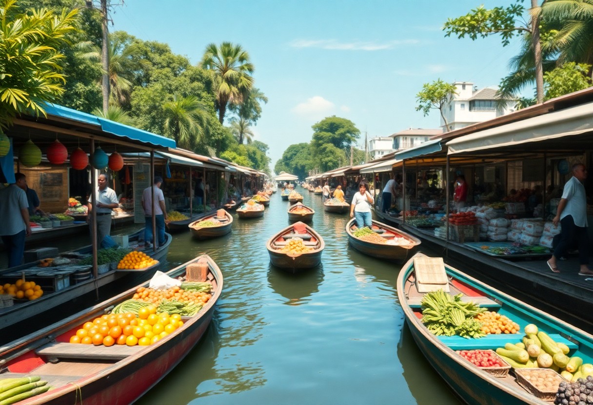 Pływające targi – barwna jednodniowa wycieczka z Bangkoku
