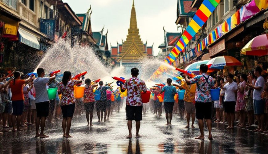 Songkran 2026: Największa bitwa wodna świata – Przeżyj tajski Nowy Rok w naszej grupie!