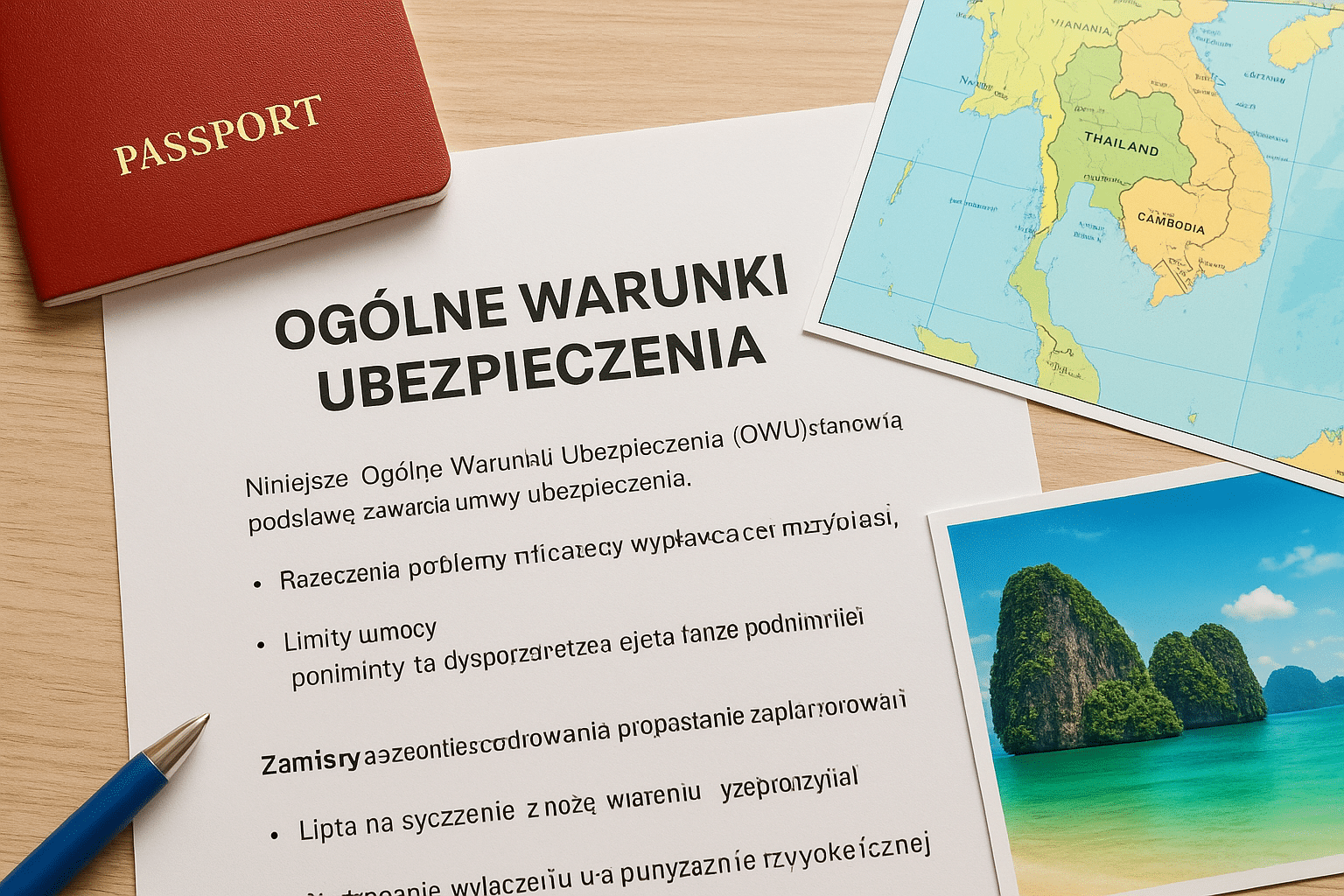 Generali ubezpieczenie turystyczne OWU: zakres i wyłączenia