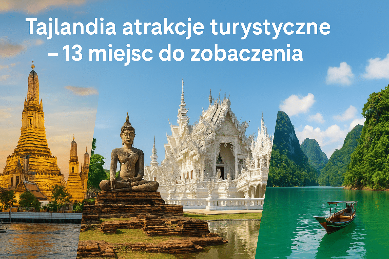 Tajlandia atrakcje turystyczne – 13 miejsc do zobaczenia