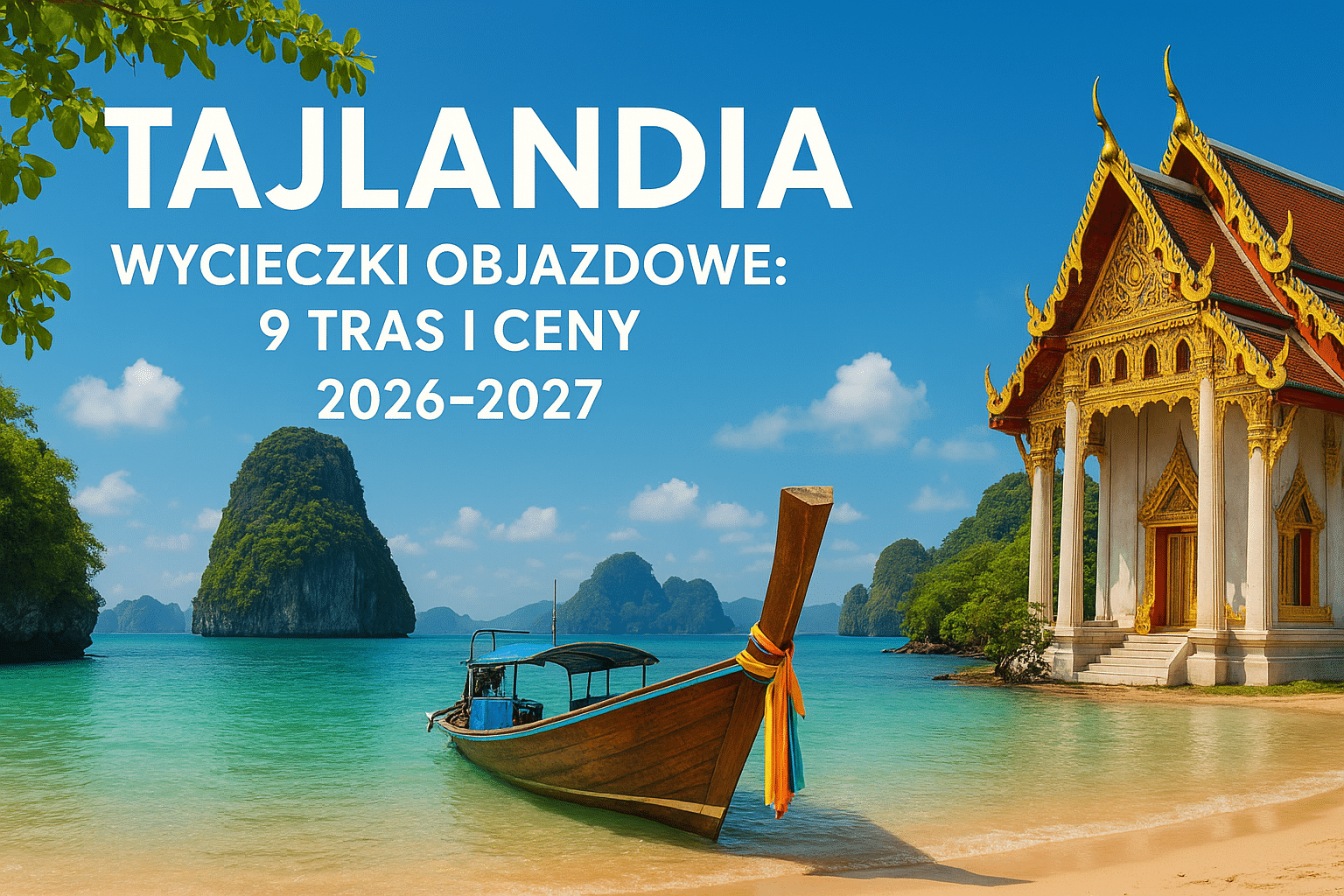 Tajlandia wycieczki objazdowe: 9 tras i ceny 2026–2027
