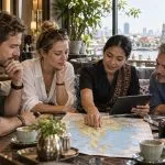 Travellers planning a private Thailand itinerary with a local coordinator